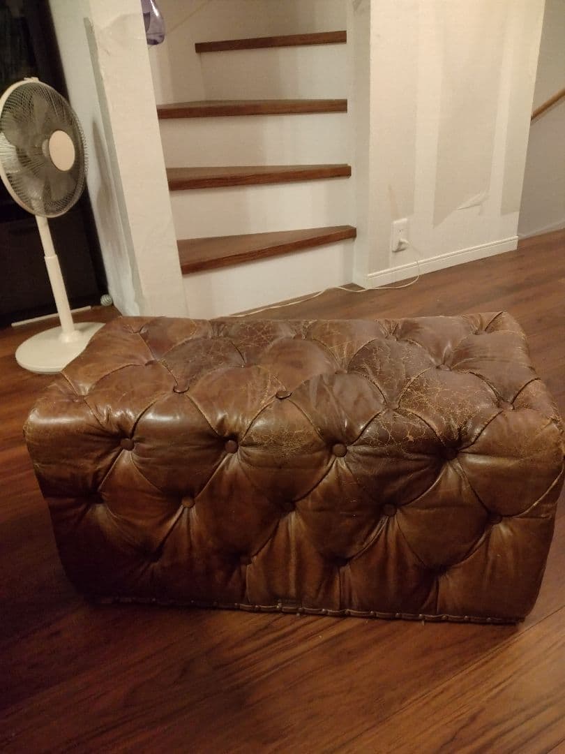 HALO ロードディグズビースモールオットマン ブラウン