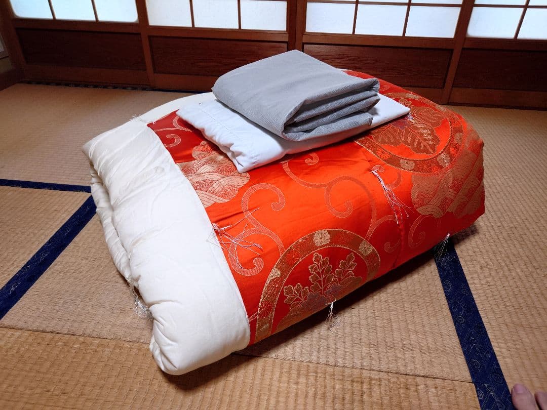婚礼布団　掛け布団　布団カバー付き
