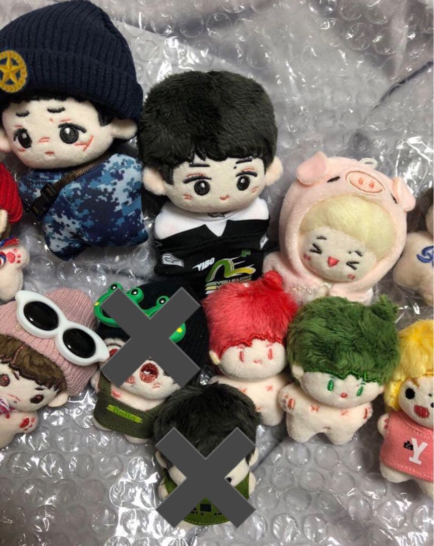 王一博　肖戦　肖战　ぬいぐるみ　5cm 本体+洋服　セット/バラ売り@5200