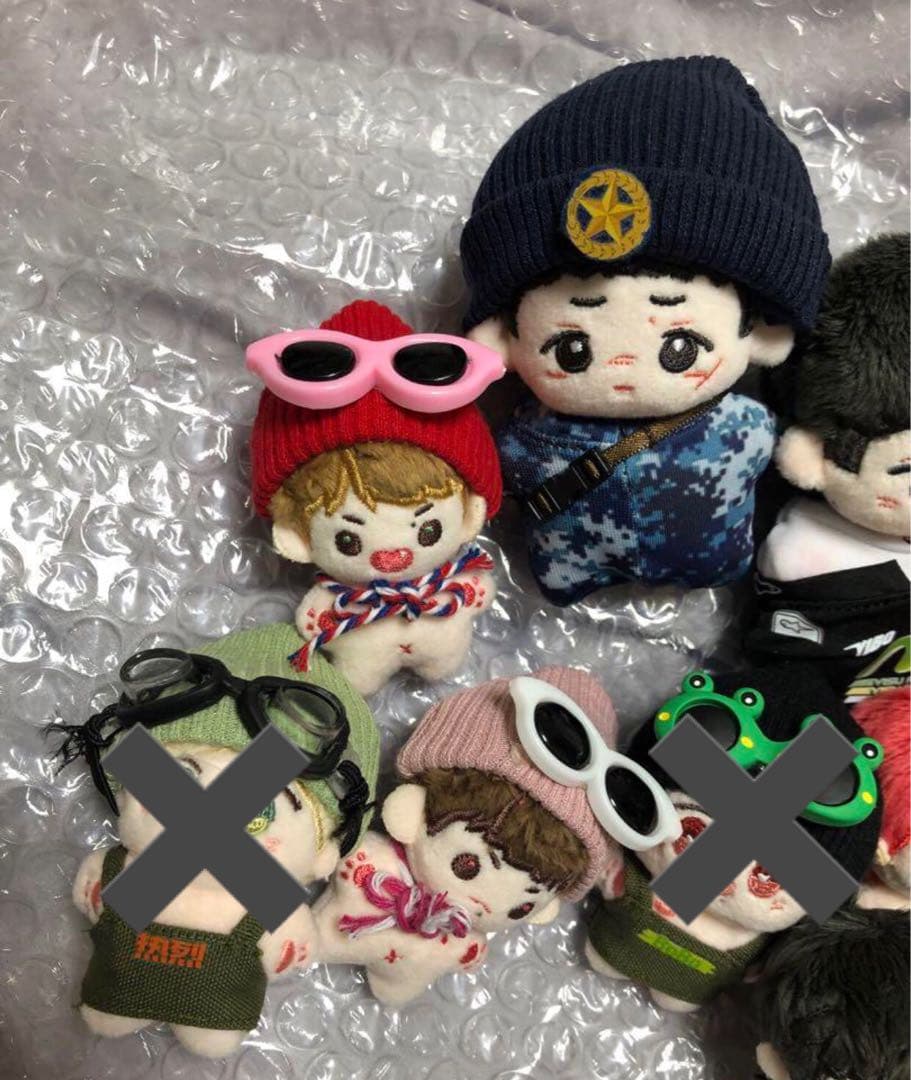 王一博　肖戦　肖战　ぬいぐるみ　5cm 本体+洋服　セット/バラ売り@5200