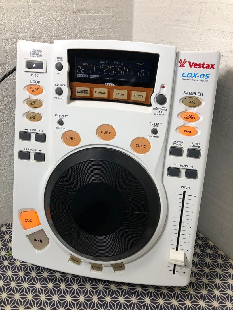 VESTAX ベスタクスCDX-05 CDJ 純正電源アダプター付属