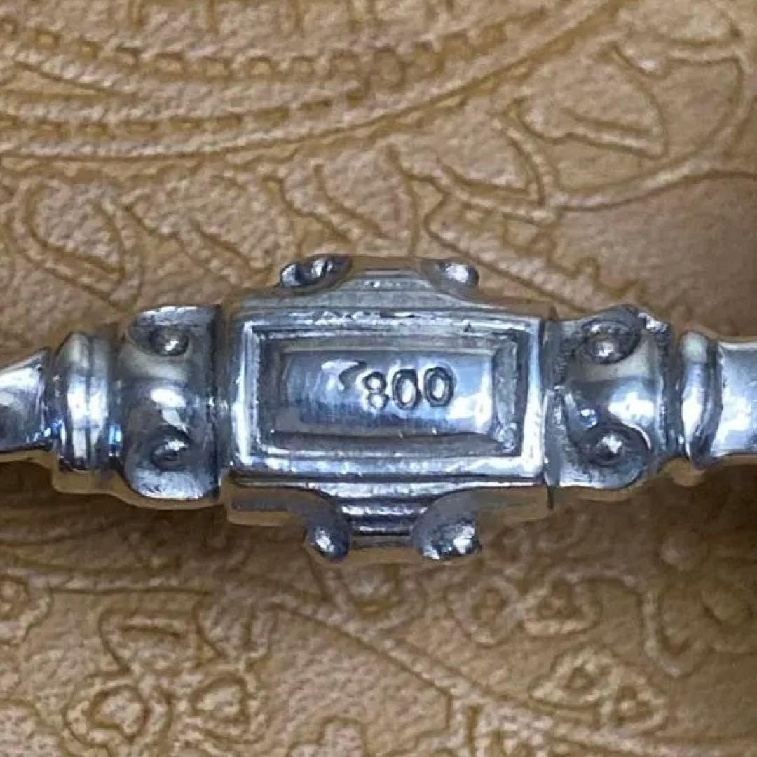 【純銀/約109g】スプーン/21cm 2点【マスカロン】