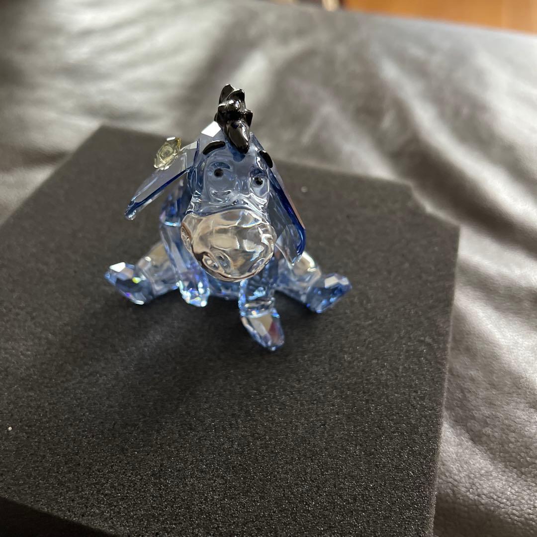 希少 スワロフスキー ディズニー イーヨー クリスタル 置物