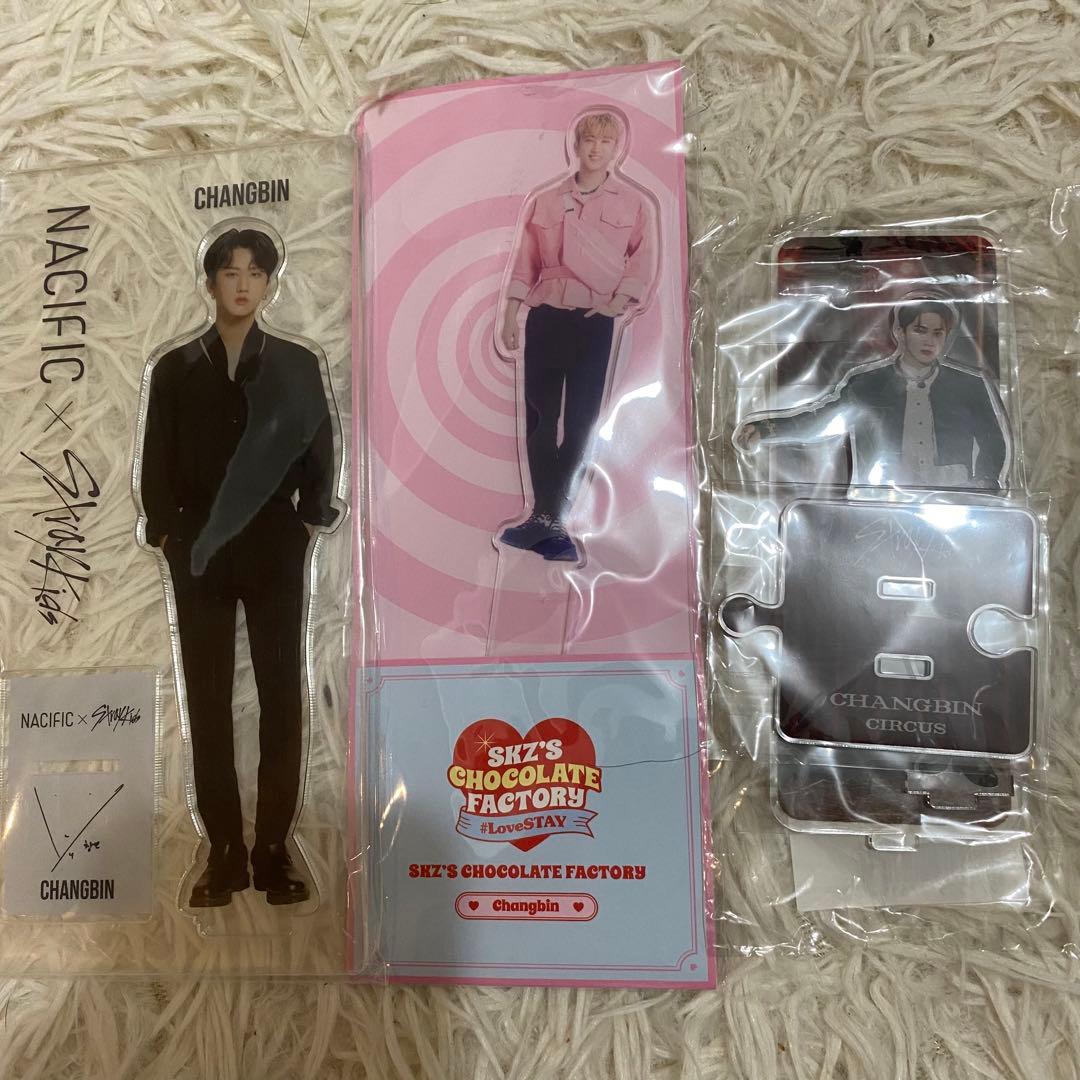 スキズ チャンビン アクスタ straykids - メルカリ