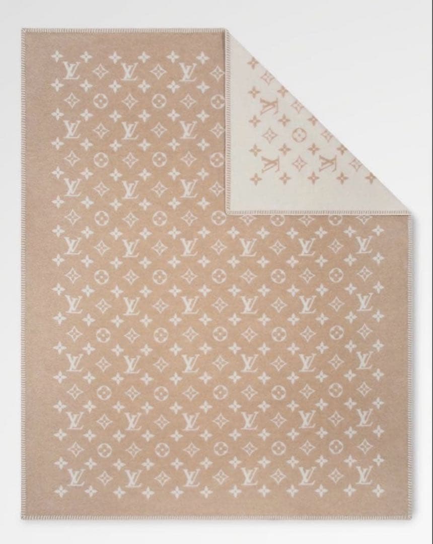 美品⭐︎ルイヴィトン　プレッドネオ　モノグラム　ブランケット　毛布　袋おまけ