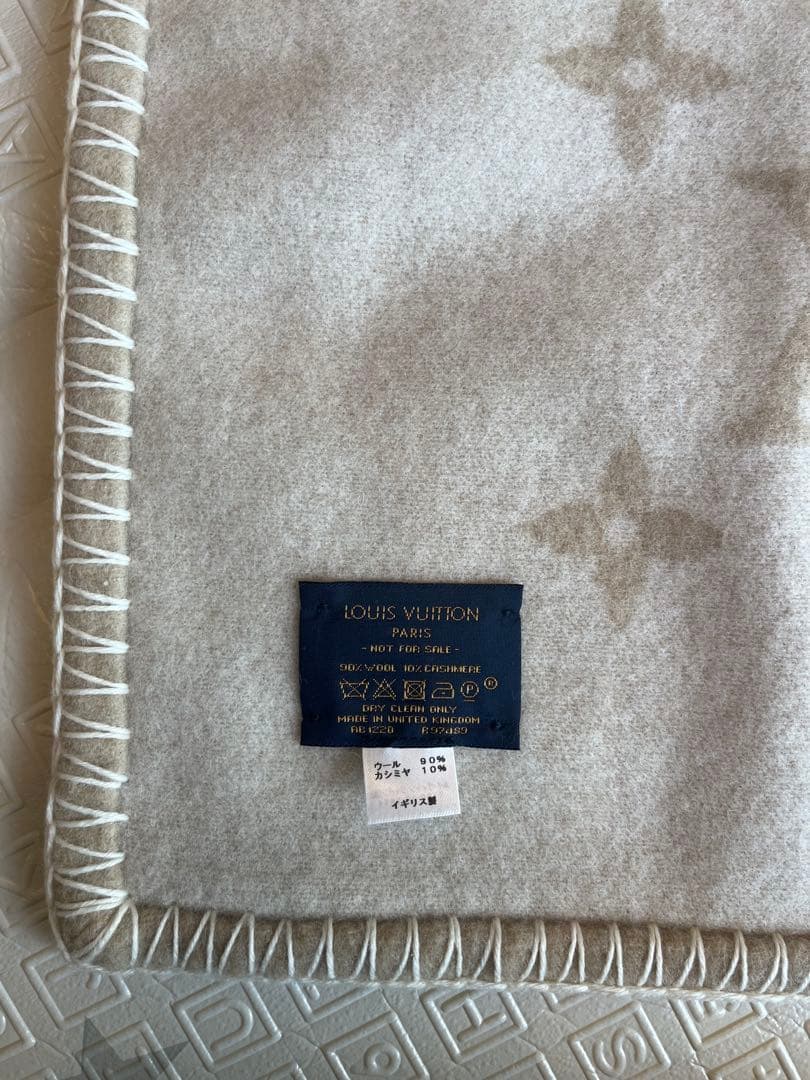 美品⭐︎ルイヴィトン　プレッドネオ　モノグラム　ブランケット　毛布　袋おまけ