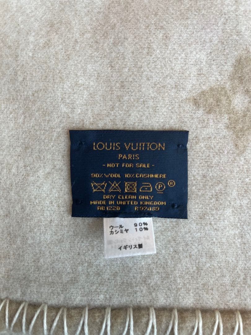 美品⭐︎ルイヴィトン　プレッドネオ　モノグラム　ブランケット　毛布　袋おまけ