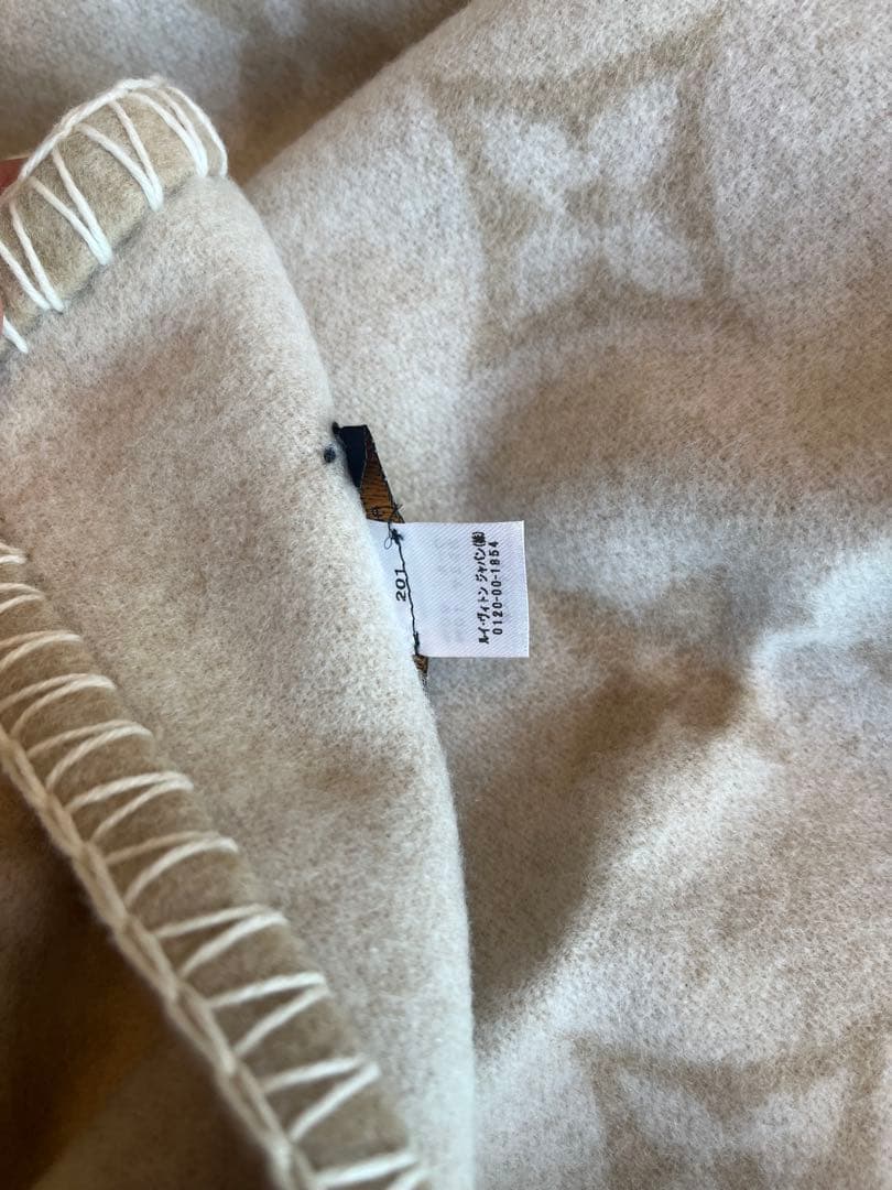 美品⭐︎ルイヴィトン　プレッドネオ　モノグラム　ブランケット　毛布　袋おまけ