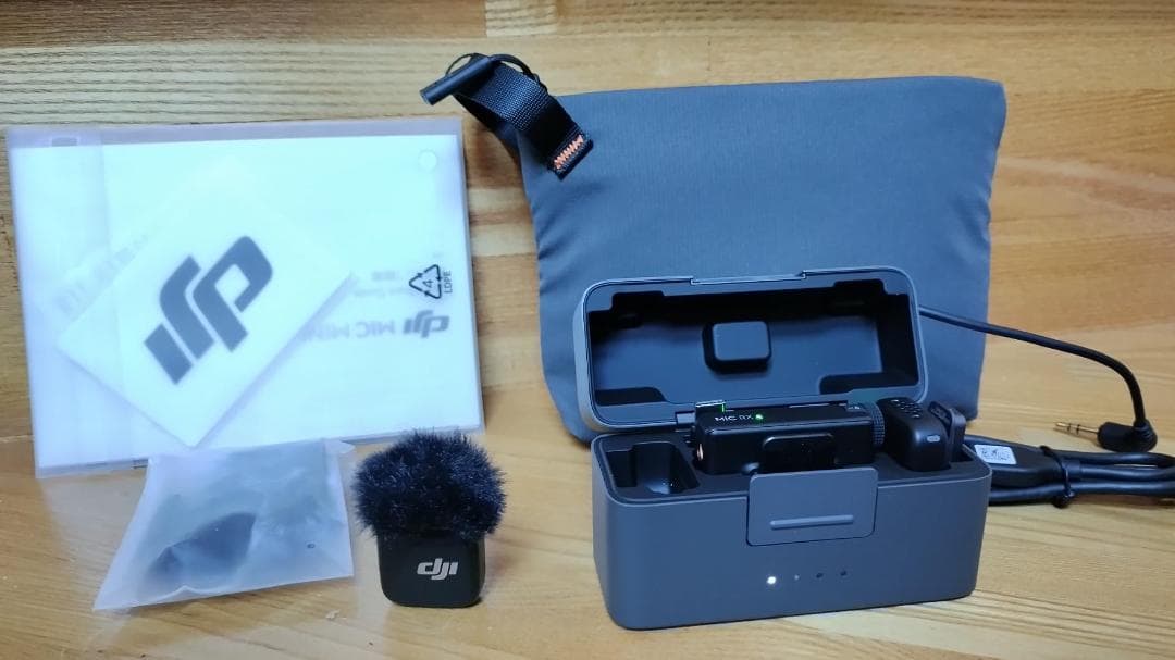 DJI Mic Mini（2 TX + 1 RX + 充電ケース） ピンマイクp