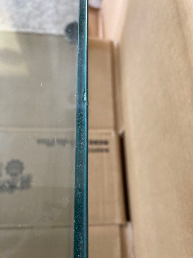 ガラスショーケース 陳列棚　ディスプレイ　店舗什器　昭和レトロ　全面ガラス