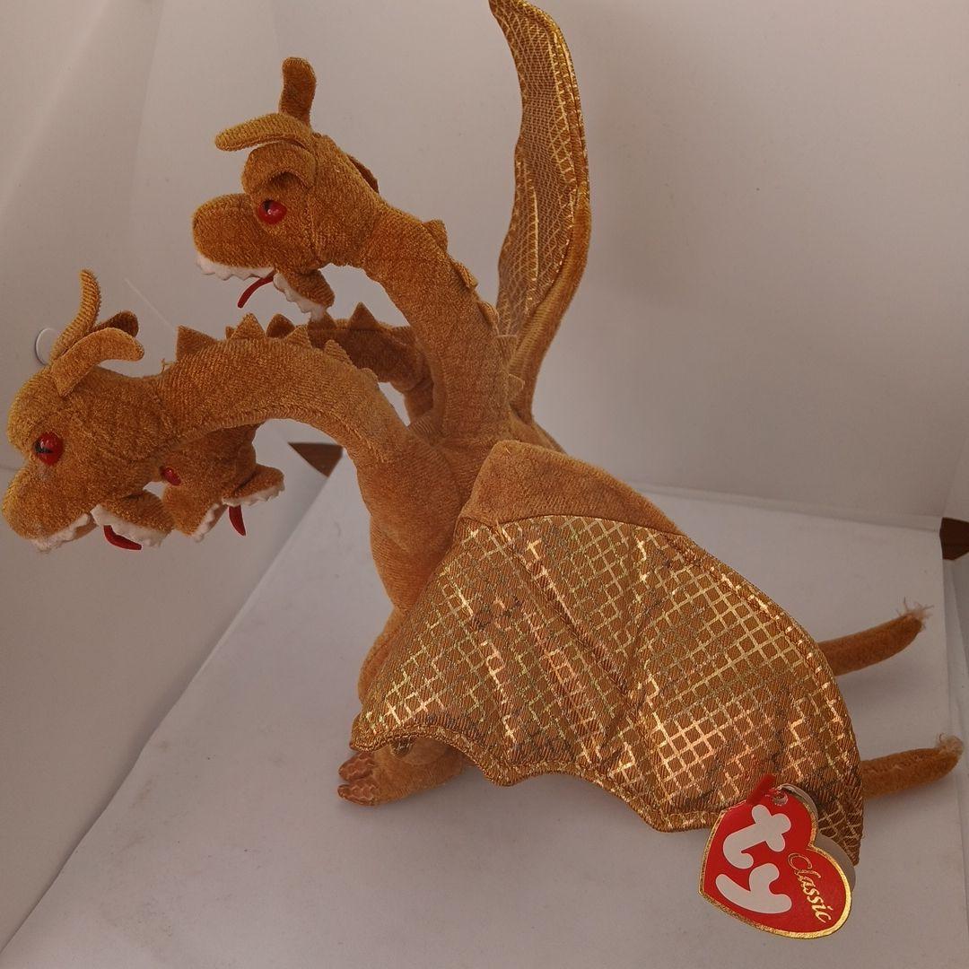 Ty キングギドラ ゴールド ぬいぐるみ - メルカリ