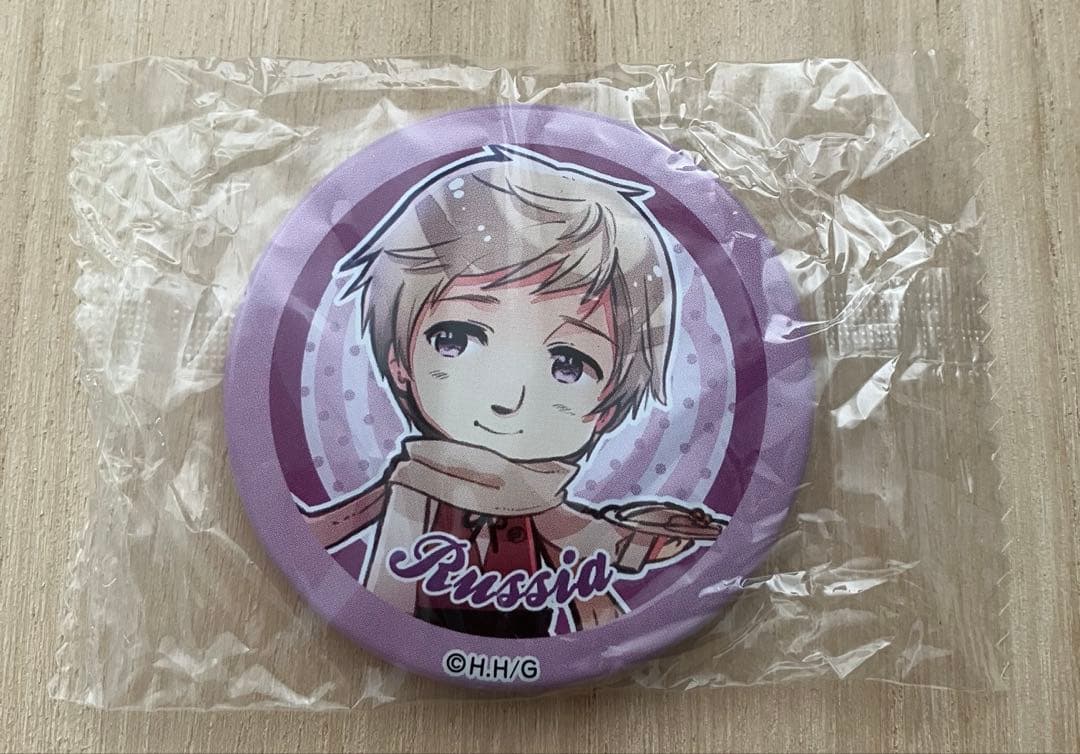 ヘタリア ロシア 缶バッジ アニカプ - メルカリ