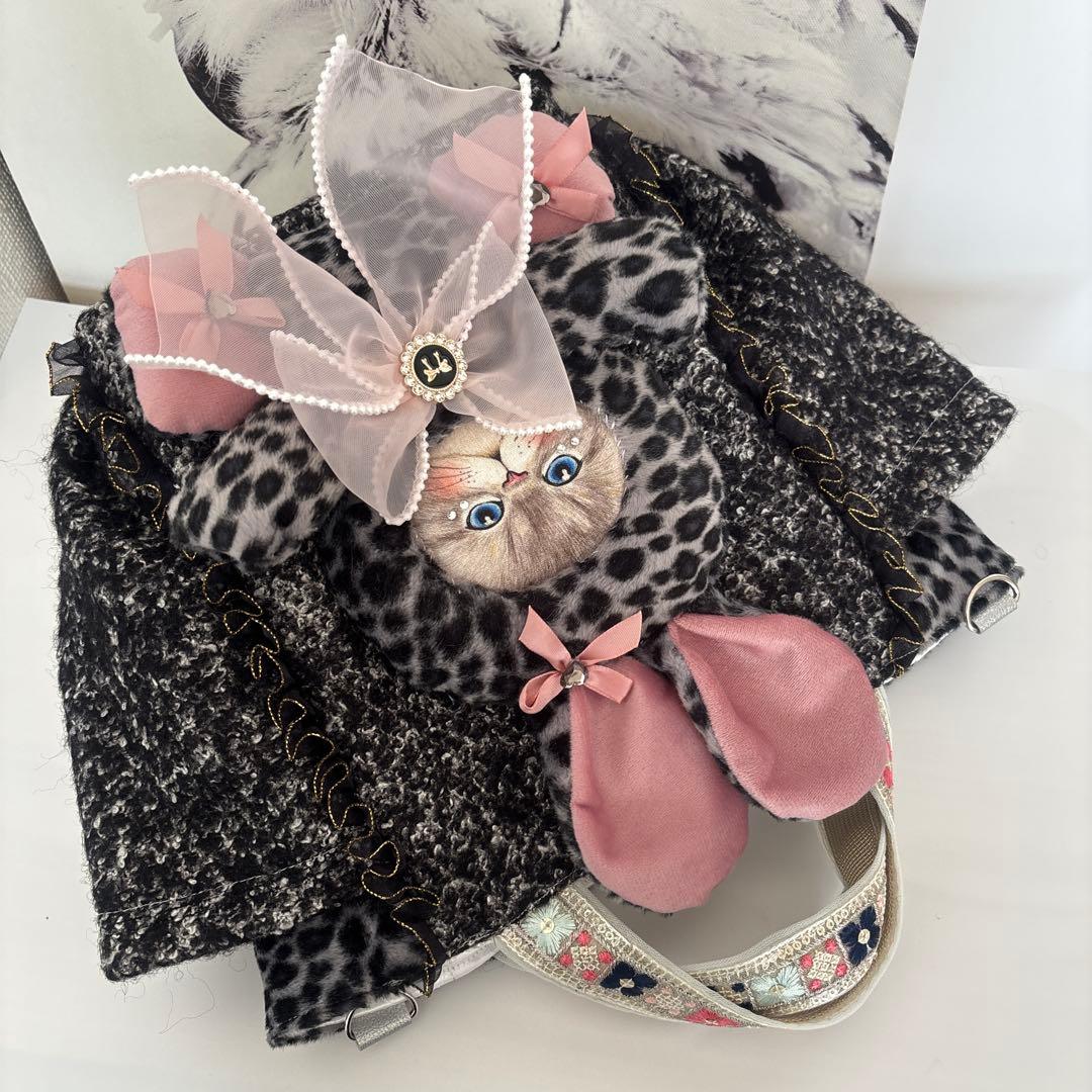 コヤンイサムチョン　バック　ルミちゃん　ハンドメイド　インド刺繍