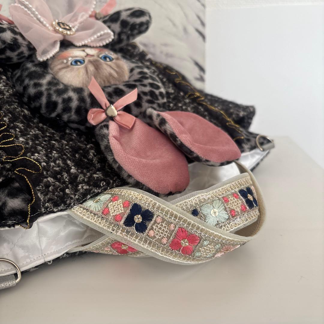 コヤンイサムチョン　バック　ルミちゃん　ハンドメイド　インド刺繍