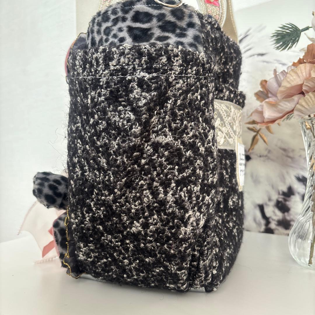 コヤンイサムチョン　バック　ルミちゃん　ハンドメイド　インド刺繍