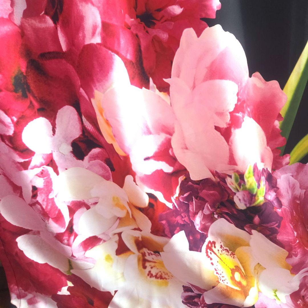 Rady 花柄カーテン200(2枚組)