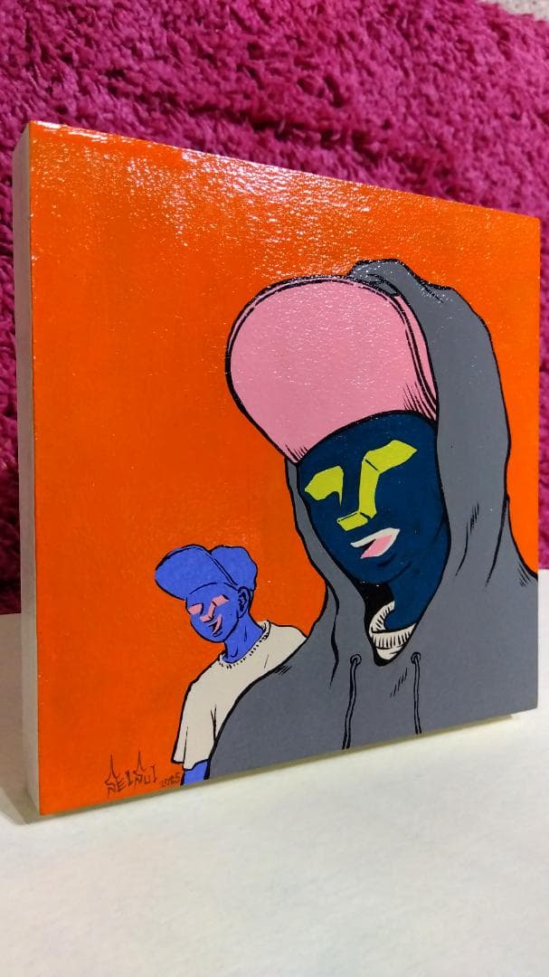 ストリートアート 原画(S-size) インテリア SEISUI