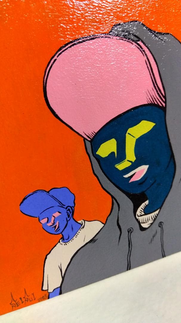 ストリートアート 原画(S-size) インテリア SEISUI