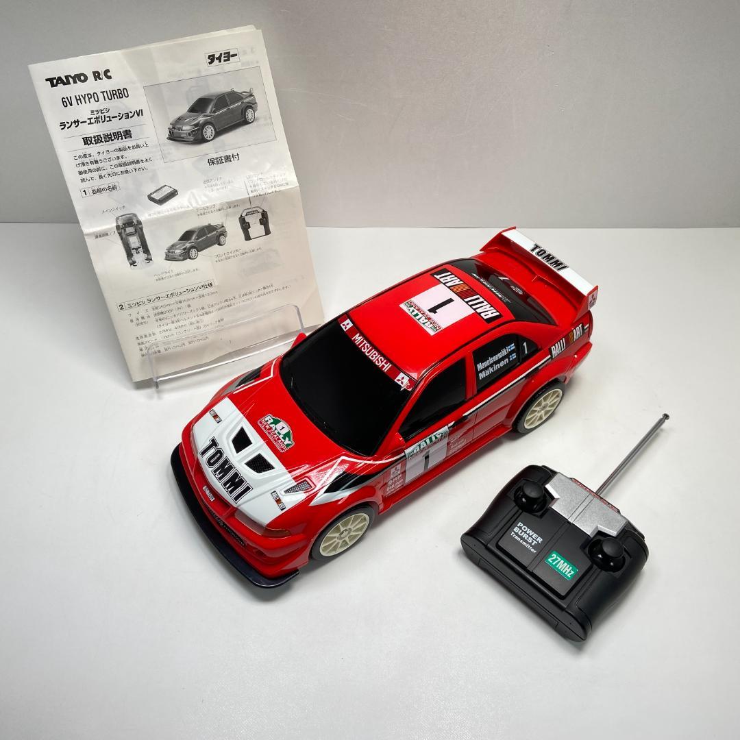 ラジコン レトロ 三菱ランサー エボリューシⅥ ランエボ6 TAIYO