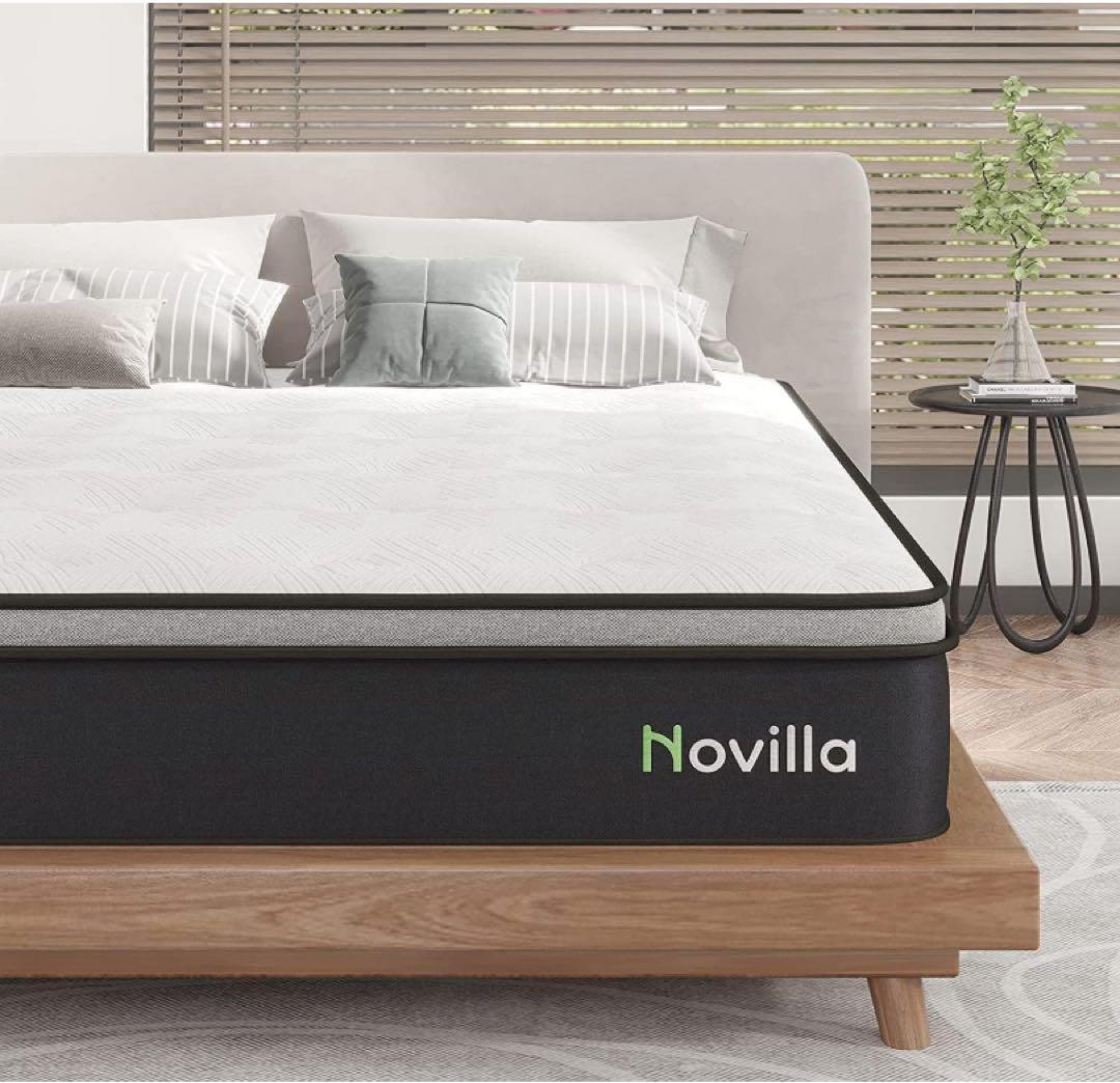 マットレス クイーン ポケットコイル 24cm メモリーフォーム9層構造 高反発