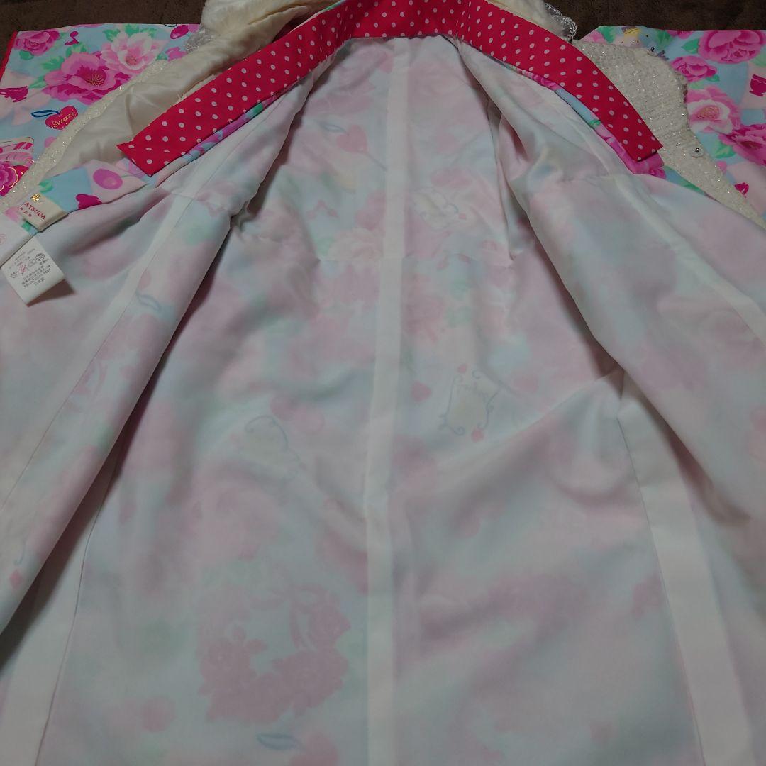 松田聖子　七五三　3歳　seikomatsuda 水色　被布セット　ツィード