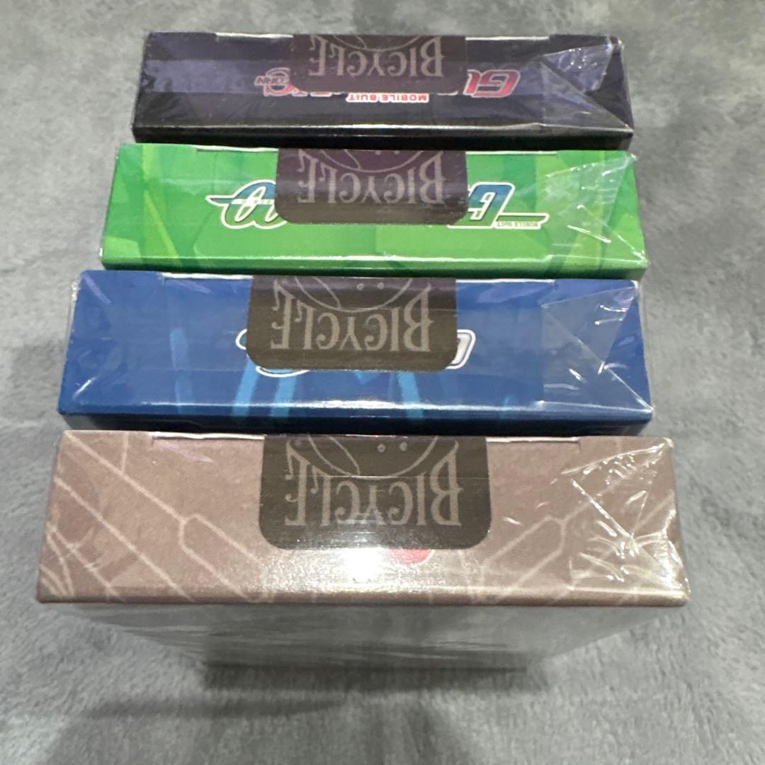 バイスクル ガンダム4デックセット Bicycle Gundam 4decks - メルカリ