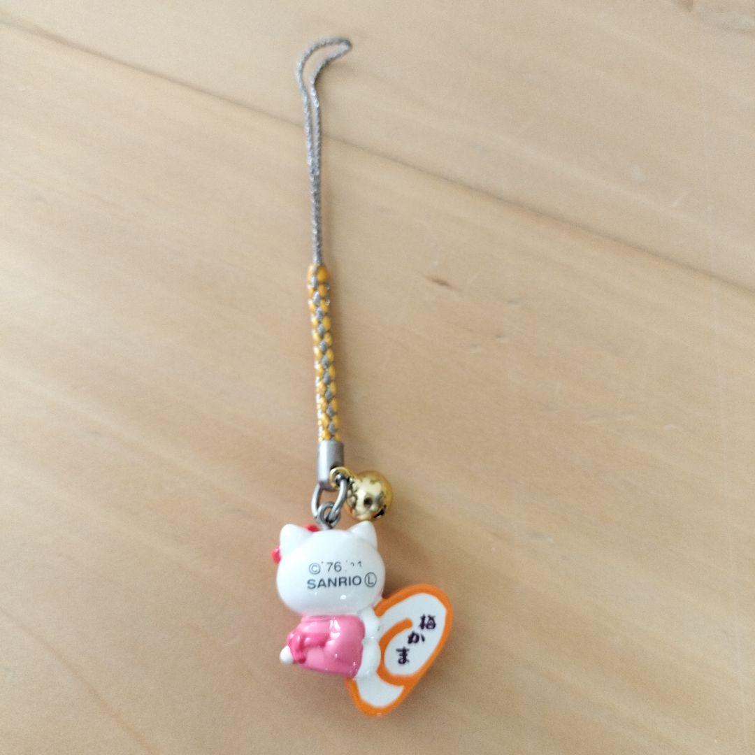 ご当地キティ ハローキティ 赤巻かまぼこ 根付け ストラップ 富山限定