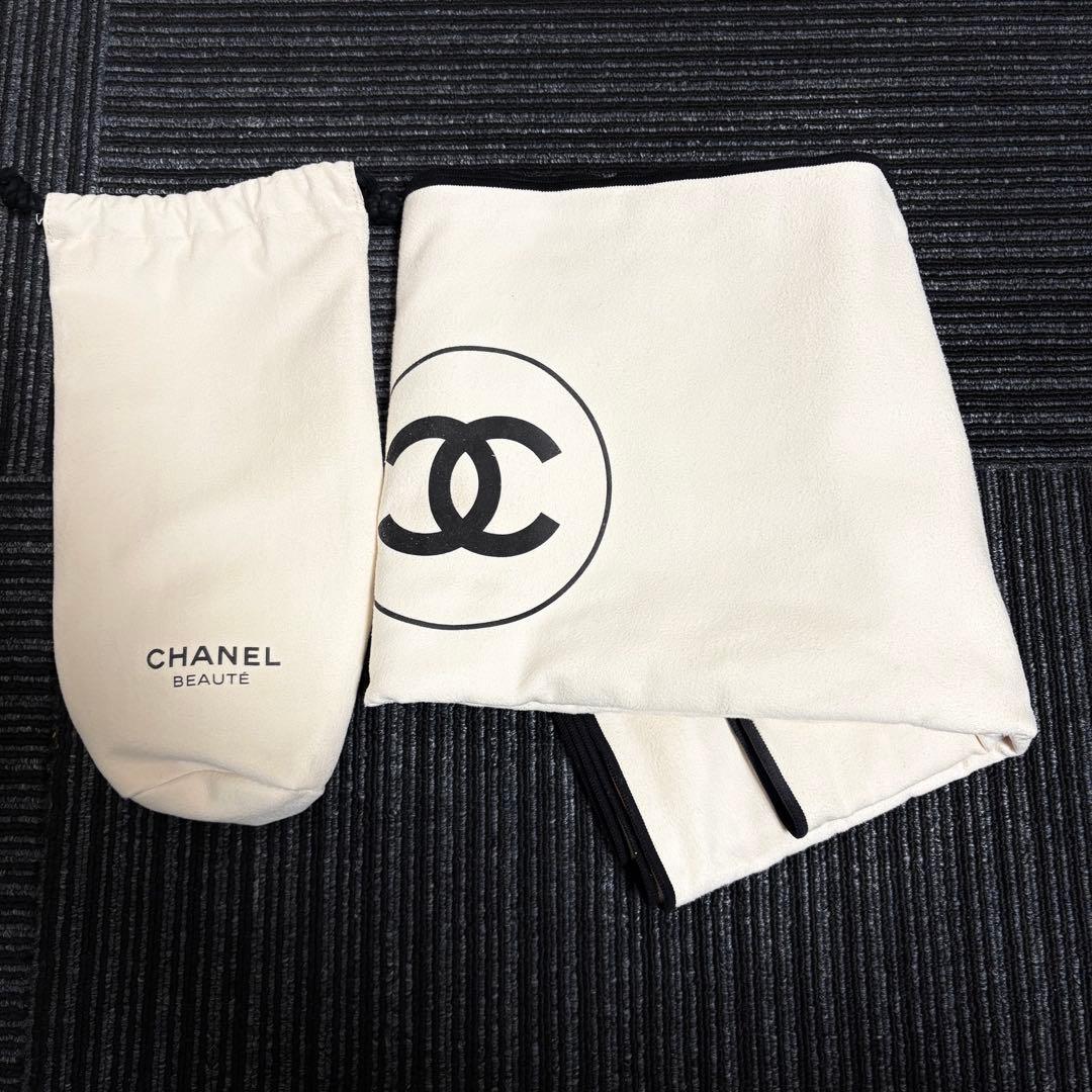 CHANELシャネル ノベルティ ブランケット フリース クリーム色♡極美品♡