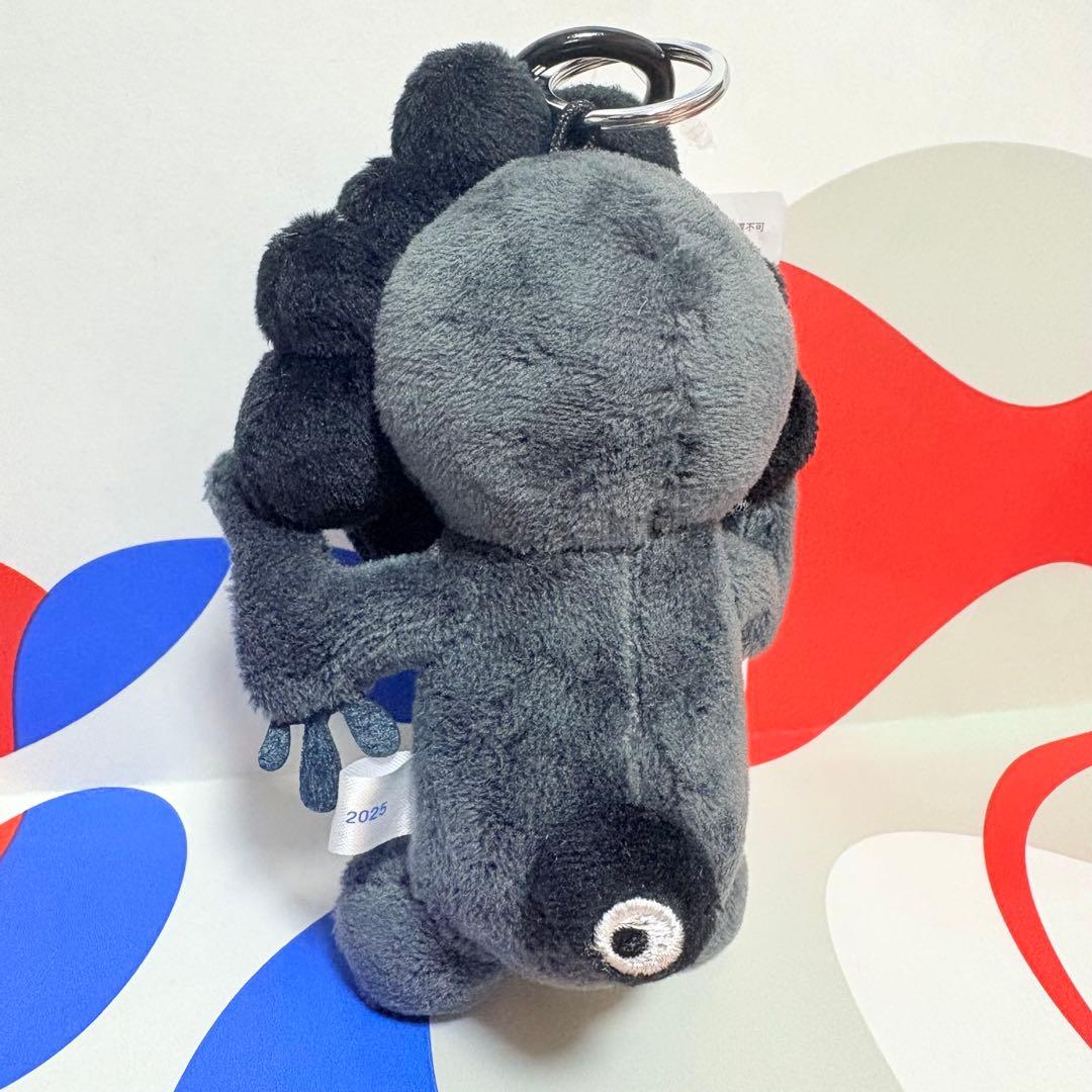 黒ミャク カラビナ付き すわり 大阪関西万博会場限定 ブラックミャク