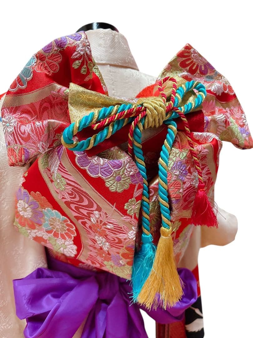 七五三☆正絹 絞り 着物のみ