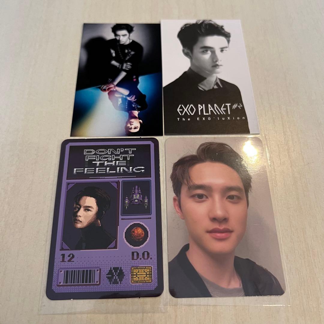 EXO ディオ ギョンス トレカ DON'T FIGHT THE FEELING - メルカリ
