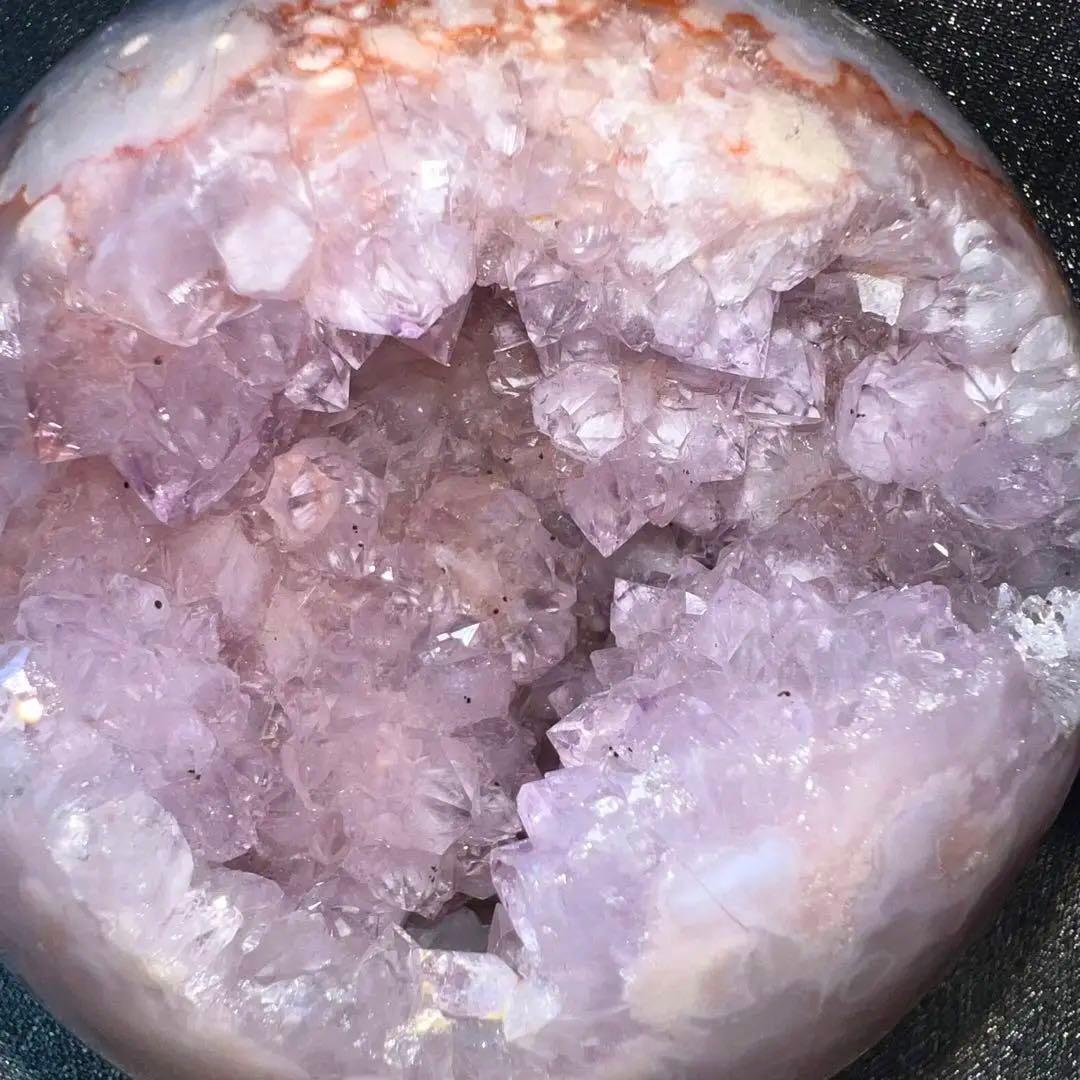 ⑪ピンクアメジスト花瑪瑙⭐️ピンクアメジスト桜瑪瑙⭐️フラワーアゲート⭐️スフィア⭐️