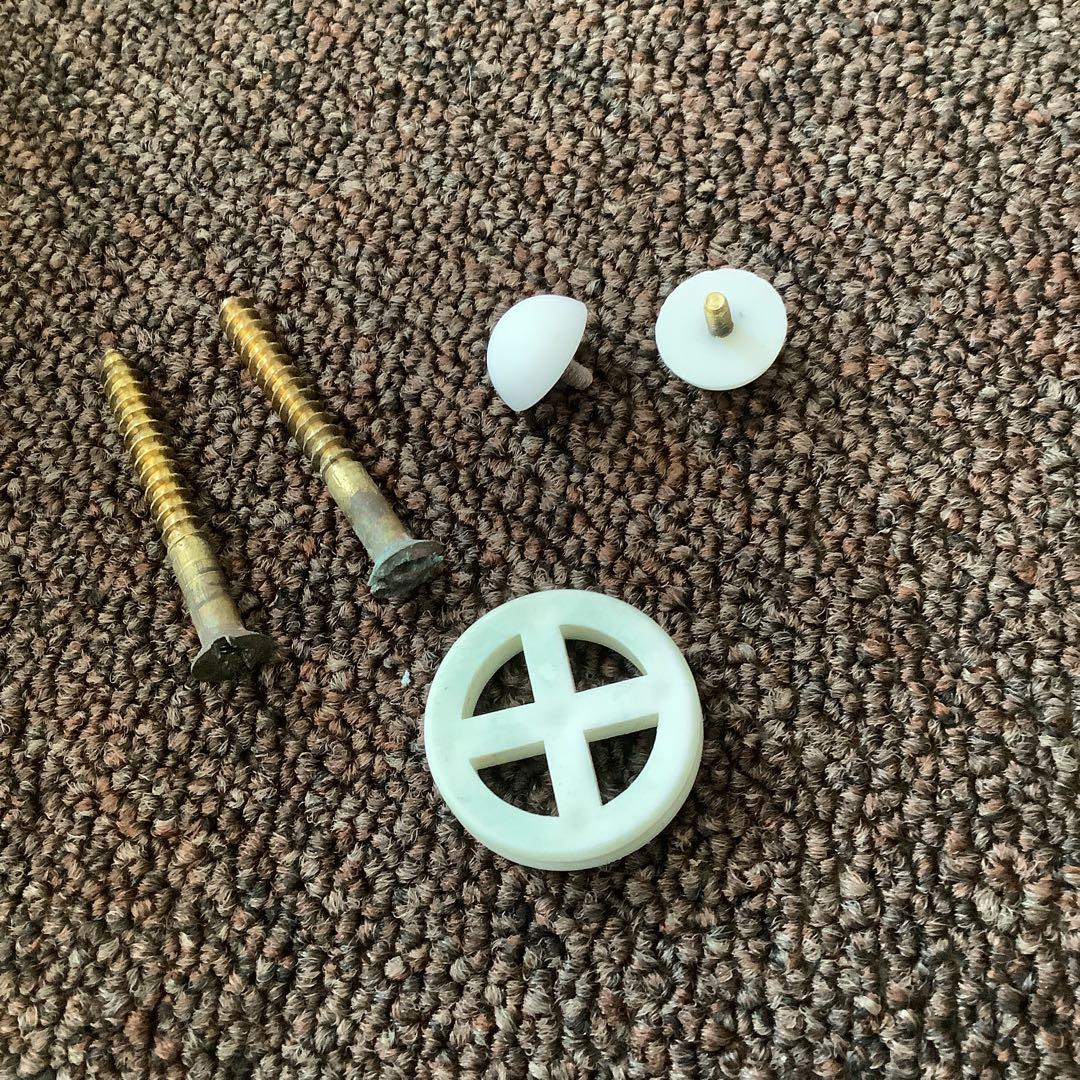 当時もの　昭和のトイレ　洗面　手洗いボウル　丸仲陶器