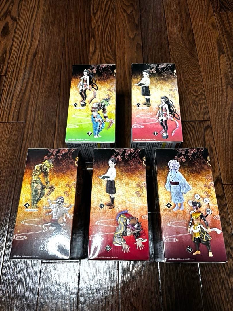 鬼滅の刃 鬼ノ装 5種セット 妓夫太郎&堕姫&玉壺&半天狗&憎珀天