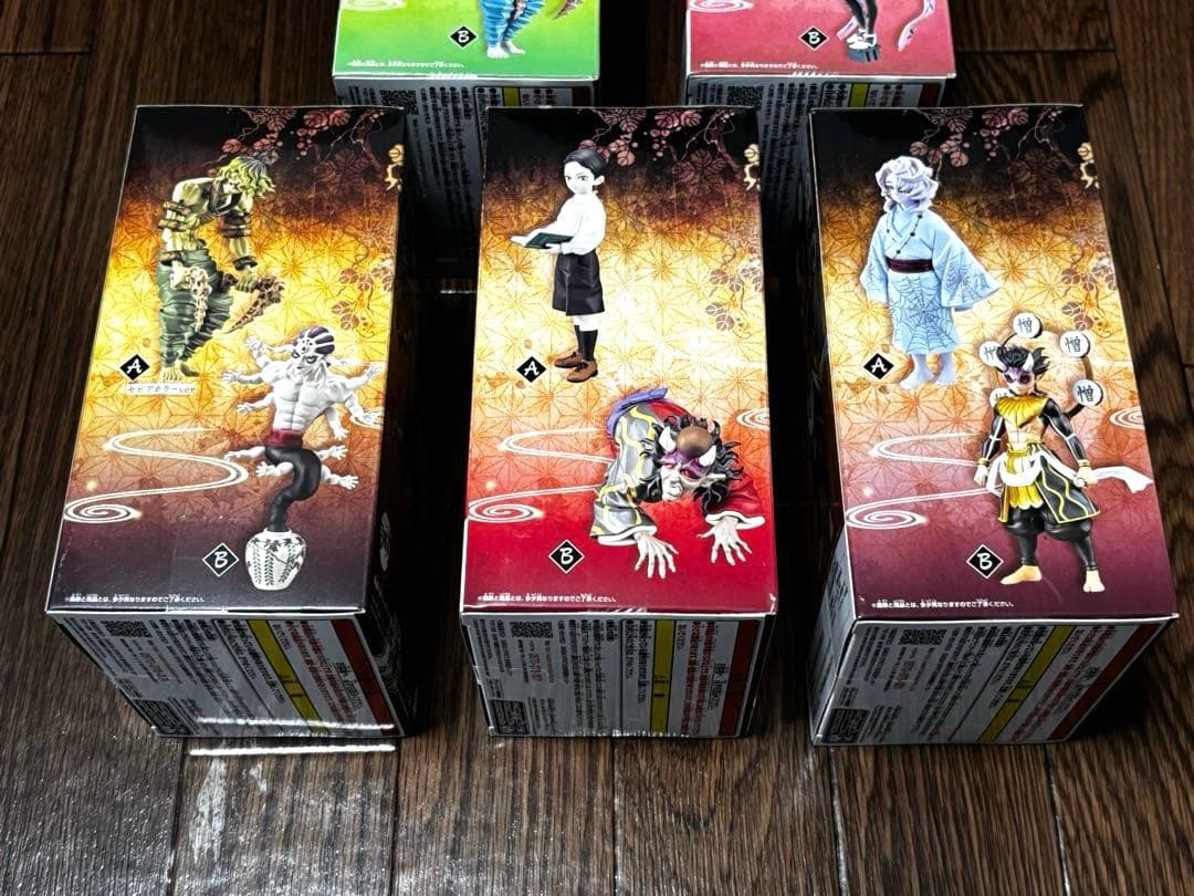 鬼滅の刃 鬼ノ装 5種セット 妓夫太郎&堕姫&玉壺&半天狗&憎珀天