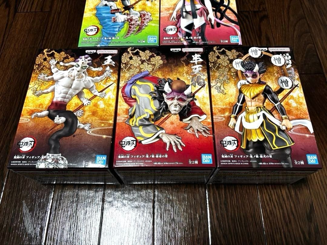 鬼滅の刃 鬼ノ装 5種セット 妓夫太郎&堕姫&玉壺&半天狗&憎珀天