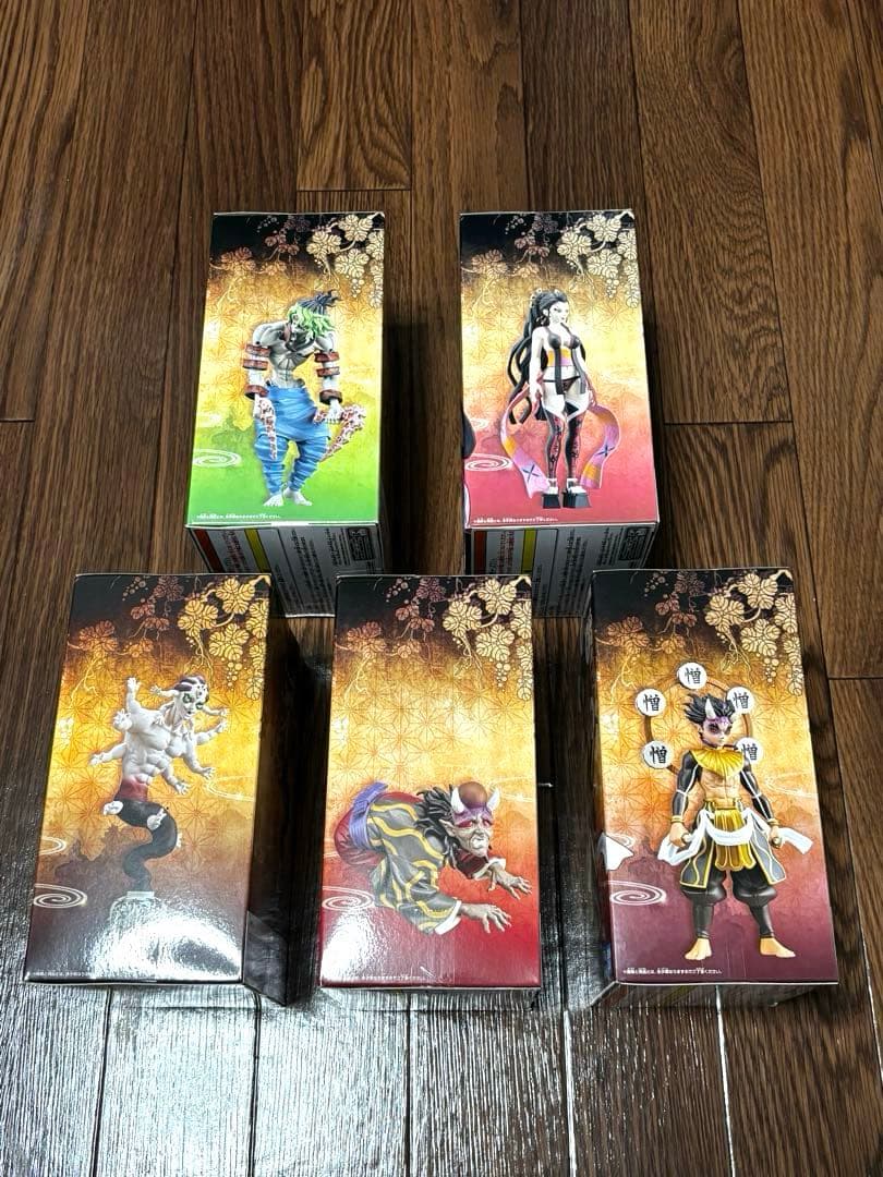 鬼滅の刃 鬼ノ装 5種セット 妓夫太郎&堕姫&玉壺&半天狗&憎珀天