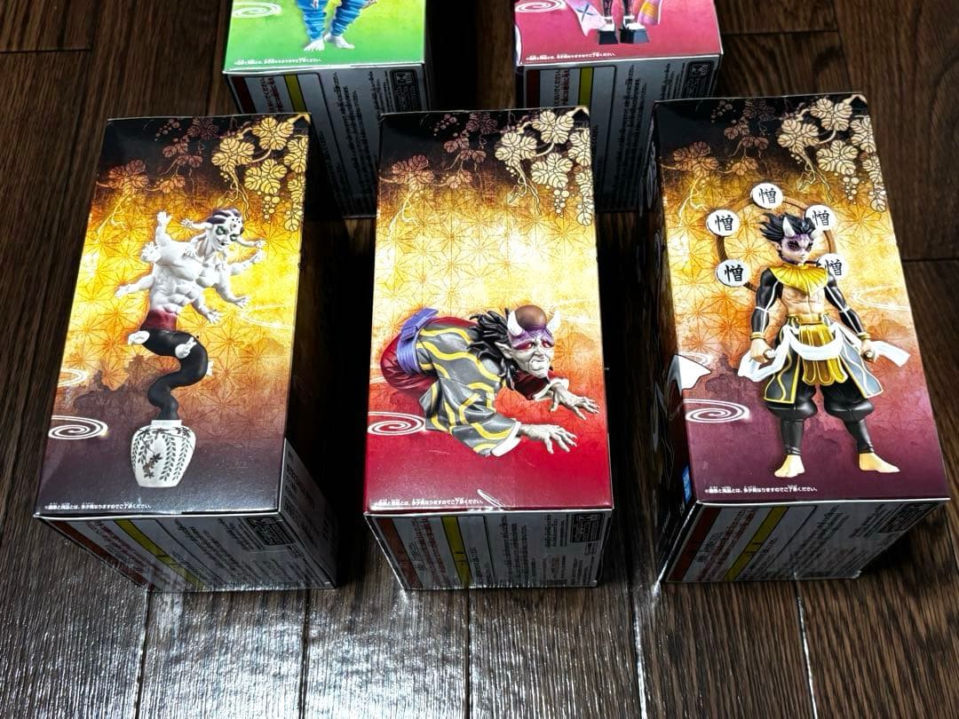 鬼滅の刃 鬼ノ装 5種セット 妓夫太郎&堕姫&玉壺&半天狗&憎珀天