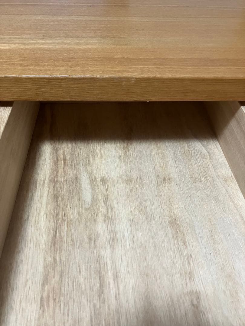 廃盤品 希少品 無印良品 タモ材 パーソナルデスク 学習机