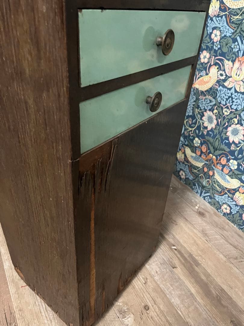 収納 棚 昭和レトロ 当時物 インテリア 難あり ビンテージ