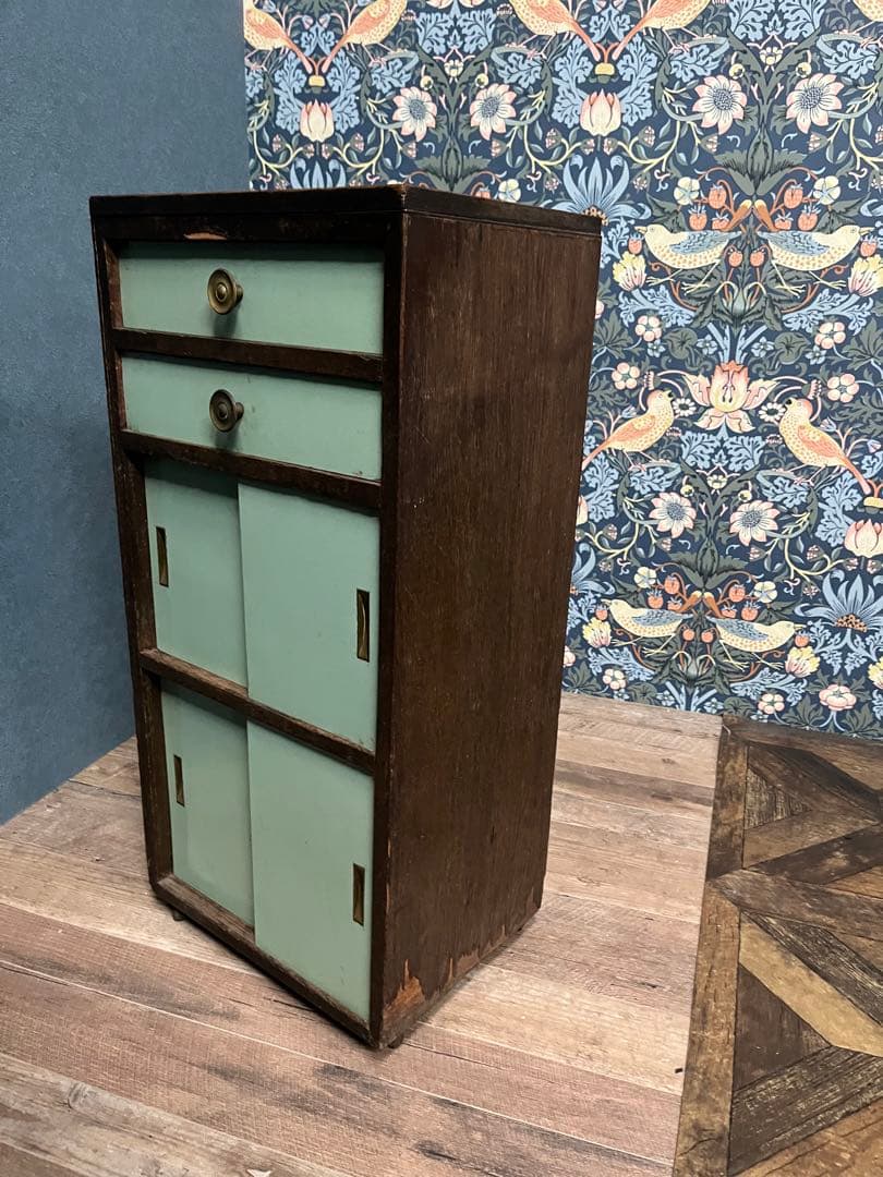 収納 棚 昭和レトロ 当時物 インテリア 難あり ビンテージ
