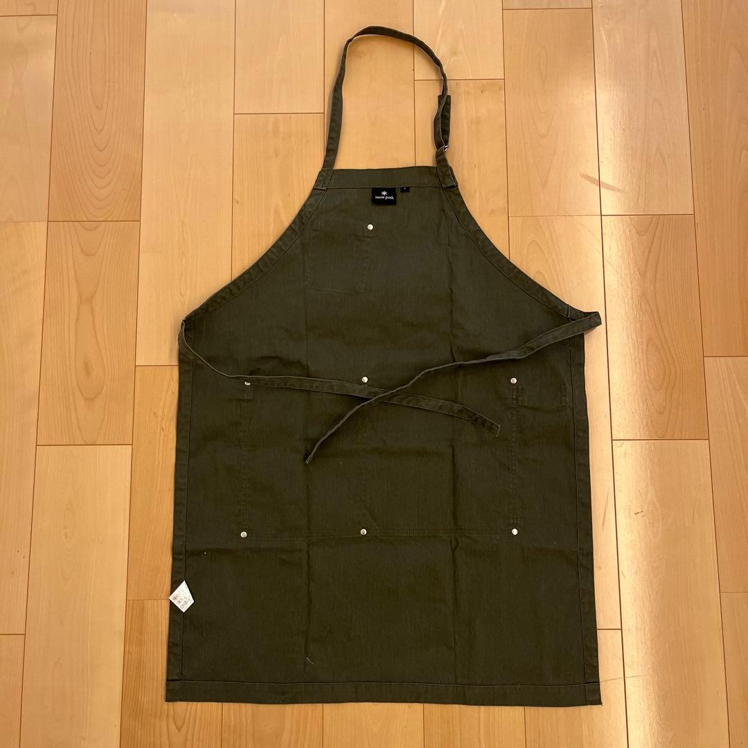 PEAK スノーピーク エプロン グリーン