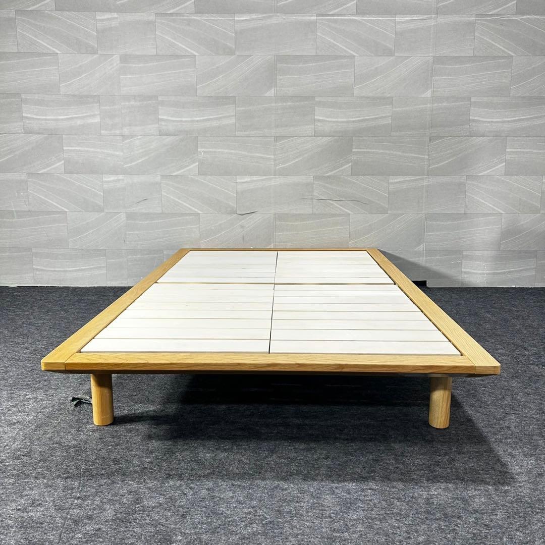 MUJI 無印良品 ベッドフレーム セミダブル 天然木 シンプル d4989