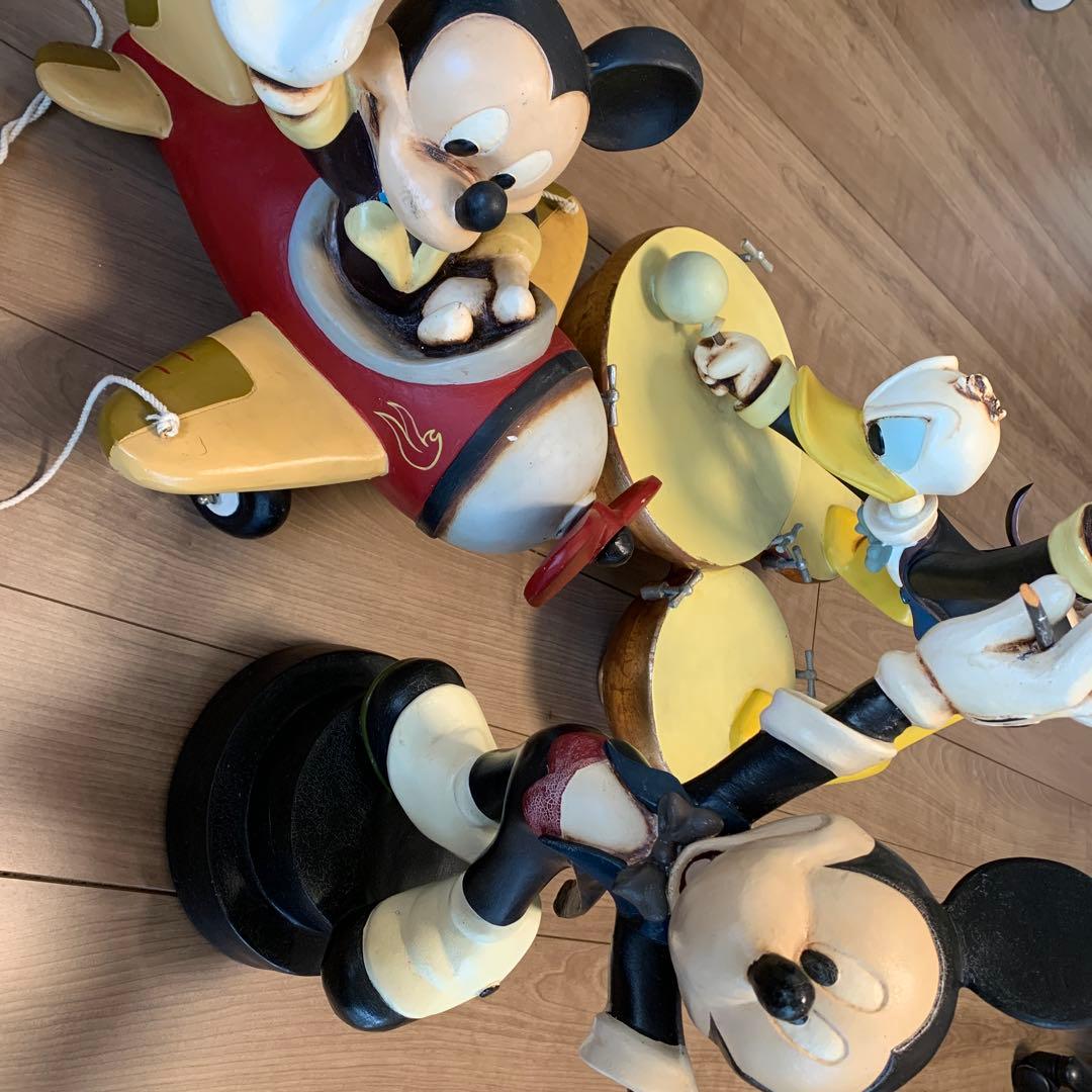 ミッキーマウス エアプレイン、マエストロ&ドナルドダックドラムビート3点セット
