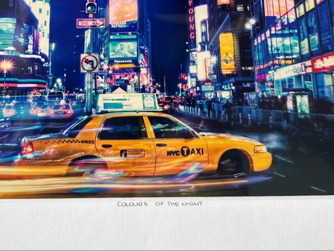 ☆値下げ！3枚セット／額縁付】Yellow Korner x New York