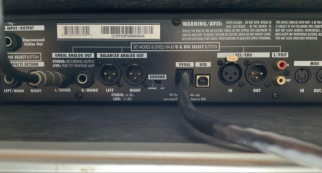 Line 6 POD XT PRO とFBV MK IIペダルとケース音出し確認 - メルカリ