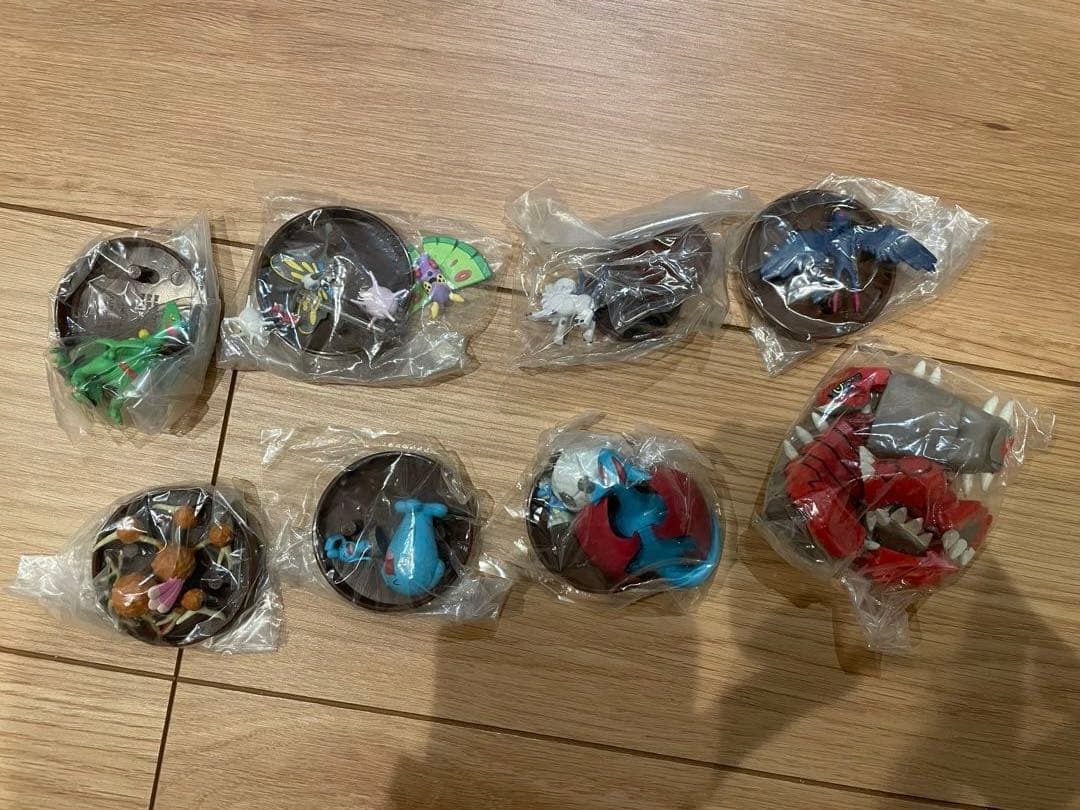 ポケットモンスター　フィギュア　8体セット　立体ポケモン図鑑第1集コンプリート