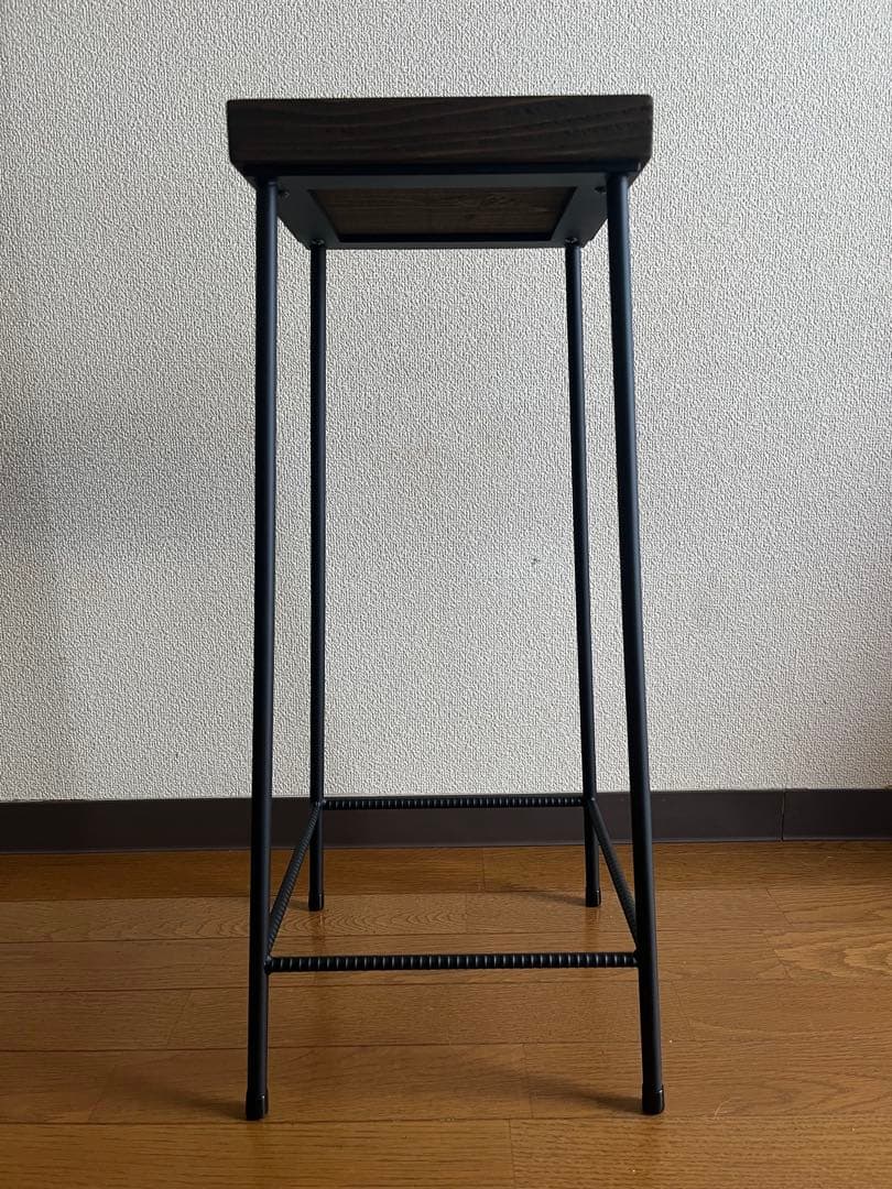 アイアンスツール　高さ64cm サイドテーブル　フラワースタンド　花台　ベンチ