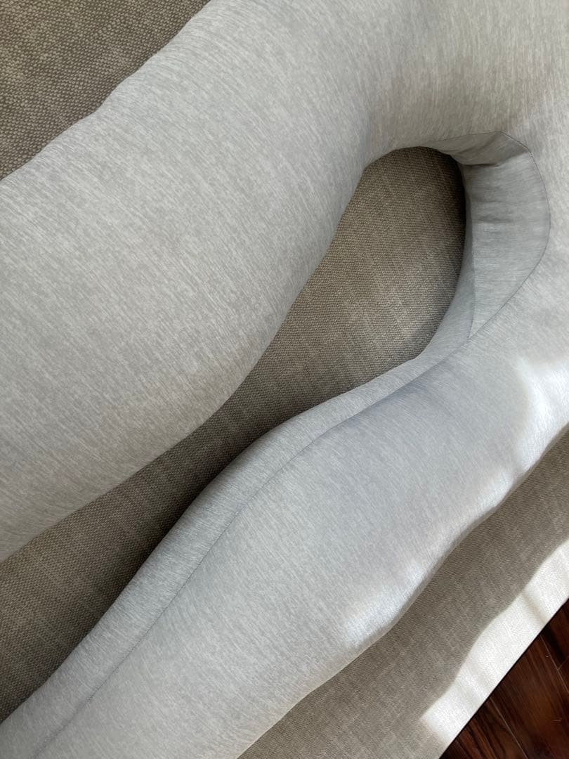 【極美品】ハグモッチ ラージ NELUKA正規品 抱き枕 クールグレー 冷感