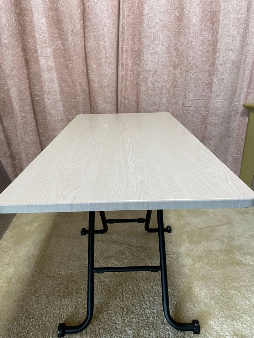 美品　ニトリ　昇降テーブル　ライザN ダイニングテーブル　センターテーブル